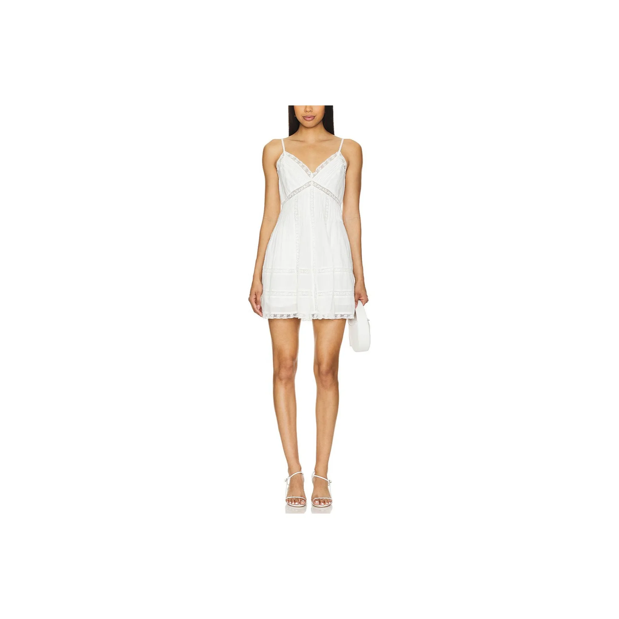 LOVESHACKFANCY Docila Mini Dress