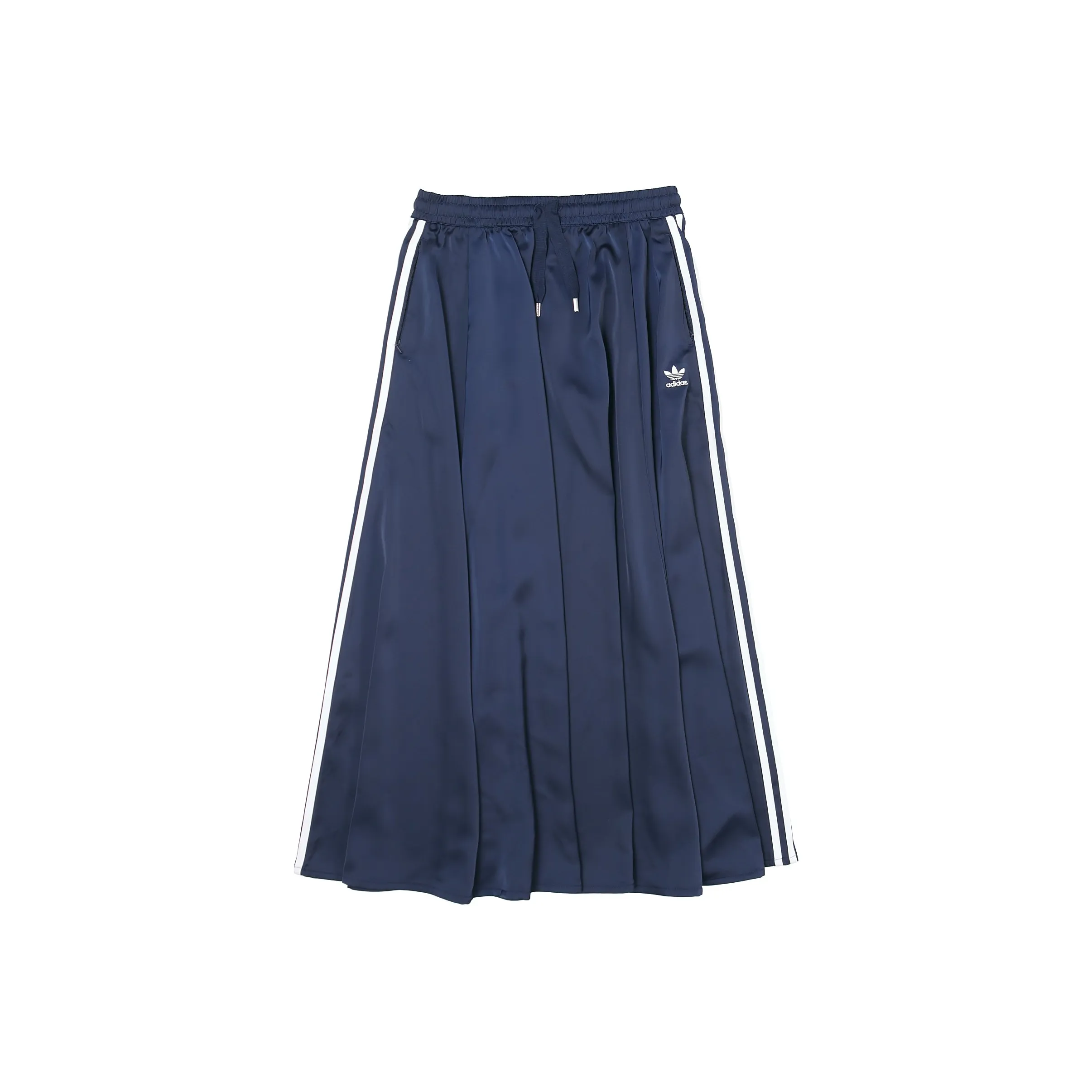 Adidas Originals Повседневный Длинный Юбка Японская версия Женская Темно-синий