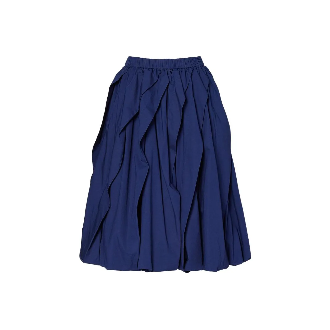 Юбка UNIQLO SS22 Женская Темно-синяя