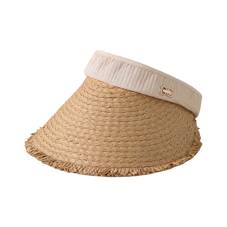 Fishing For Bears Соломенная плетеная шляпа с защитой от солнца унисекс