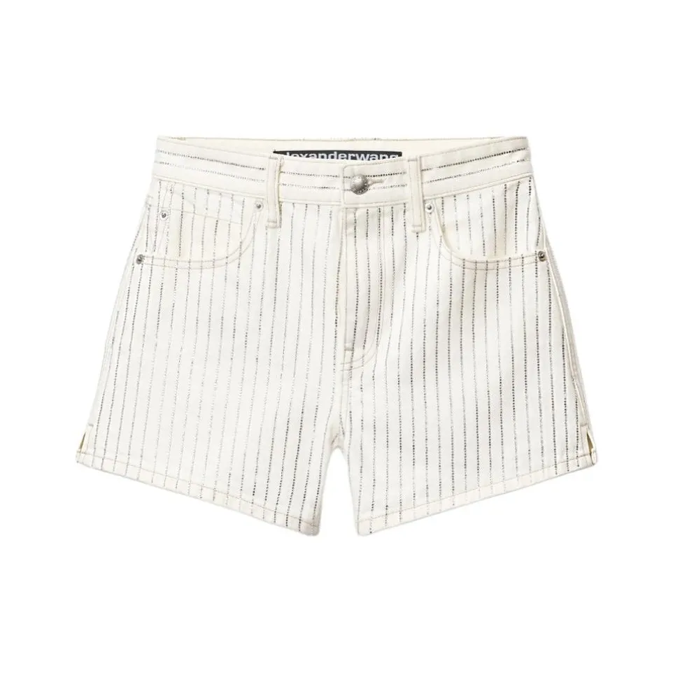 Alexander Wang Джинсовые шорты Женские Белые