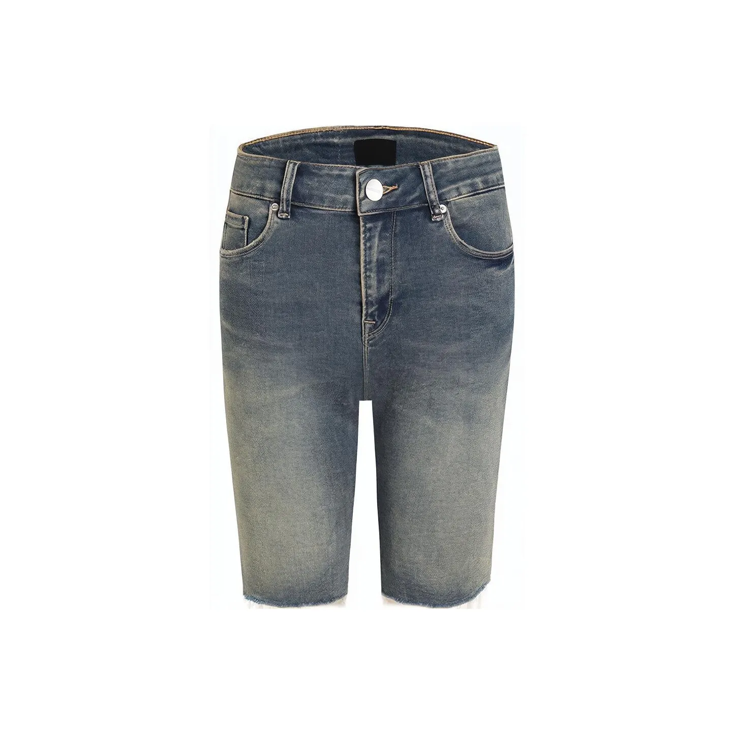 LIUREGALI Denim Shorts Women's Navy Blue