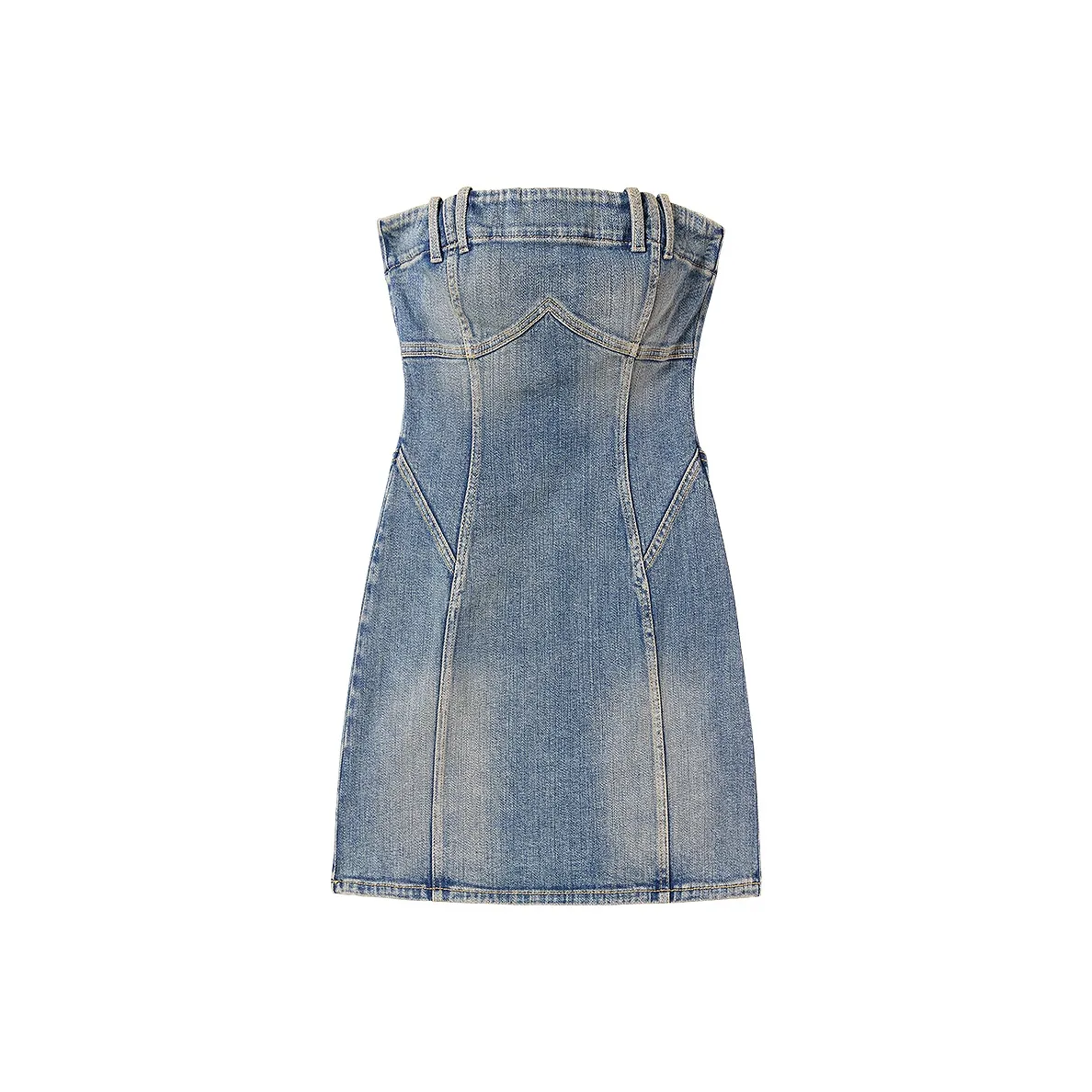 Miss Sixty Без рукавов Платье Женское Средне-синий