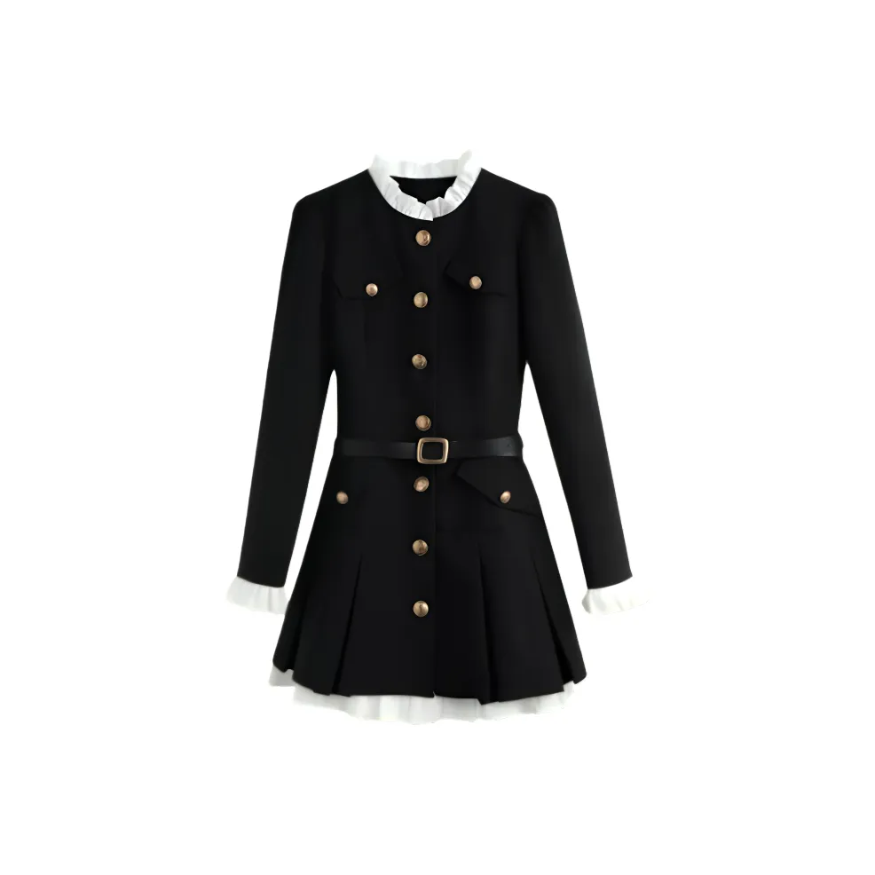 Incolore Длинное платье с длинными рукавами женское