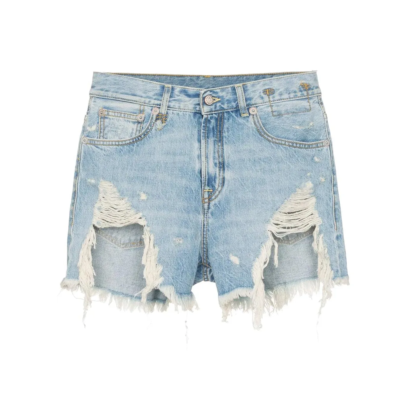 R13 Denim Shorts Women's Blue
