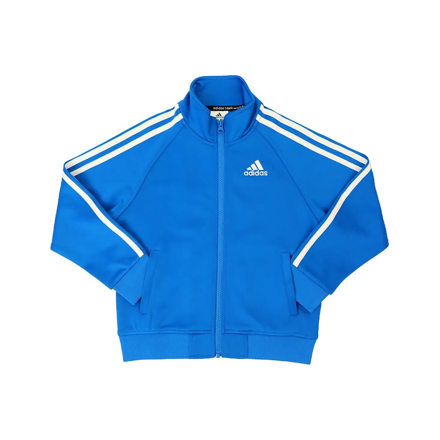 Adidas Куртки и Пальто Синий Белый Детский