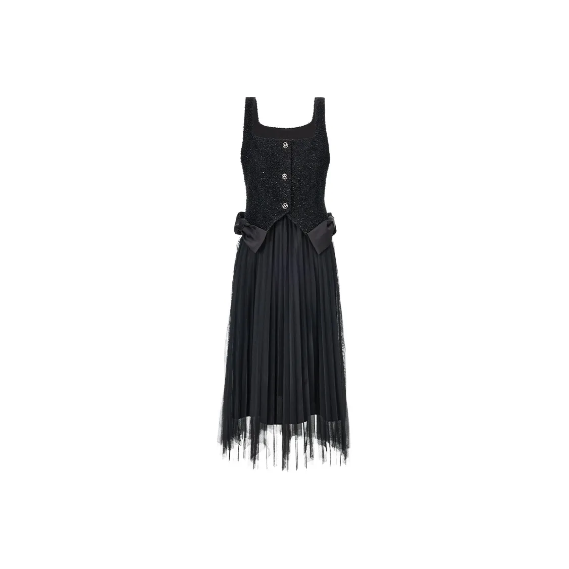 TAMMY TANGS Юбка Платье Женское Черное