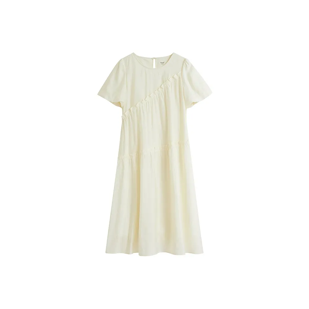 Inman Long Sleeved Dress Women's Light Apricot