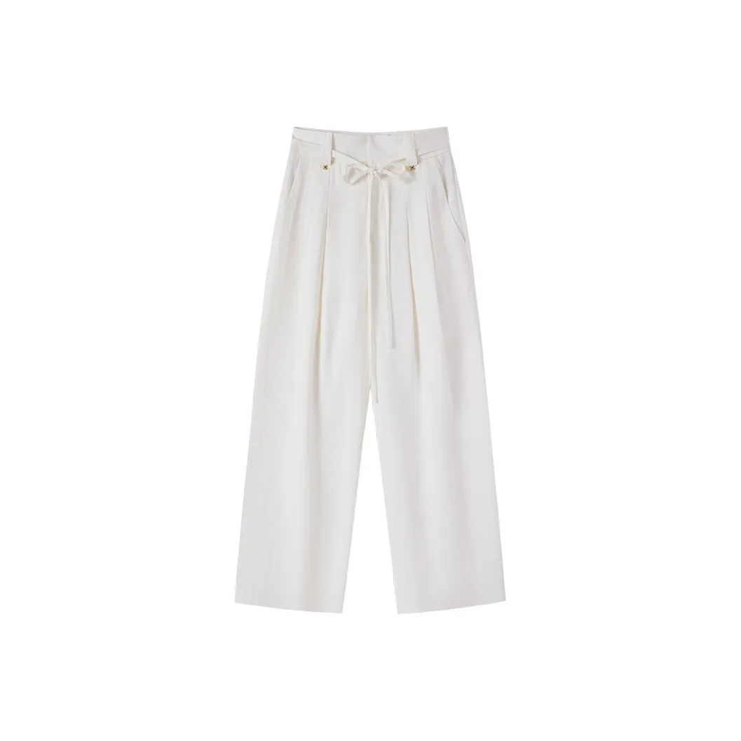 XIANGYING Suit Trouser Women's White