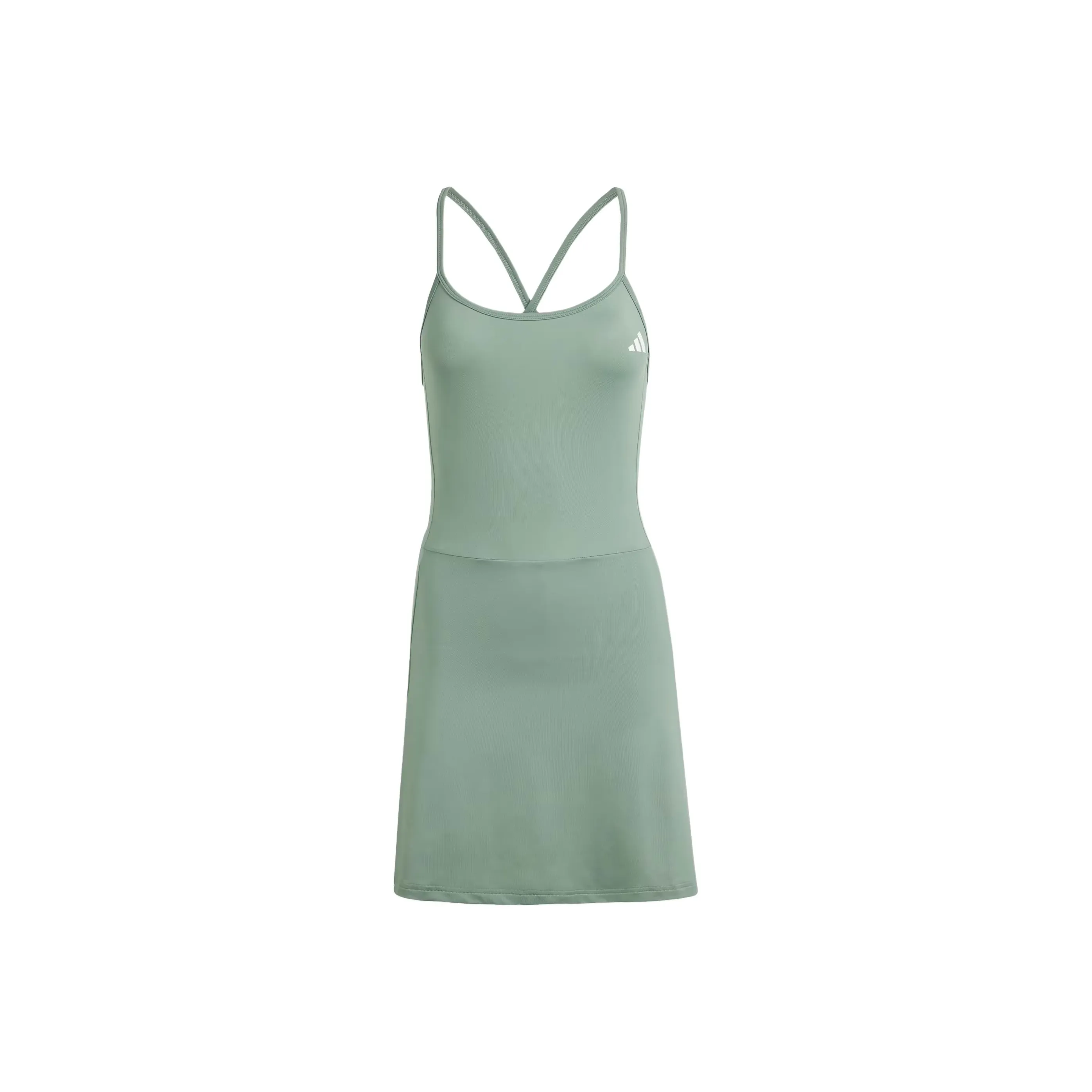 Adidas Free Shipping With AdiClub Train Essentials Workout Dress With Integrated Shorts