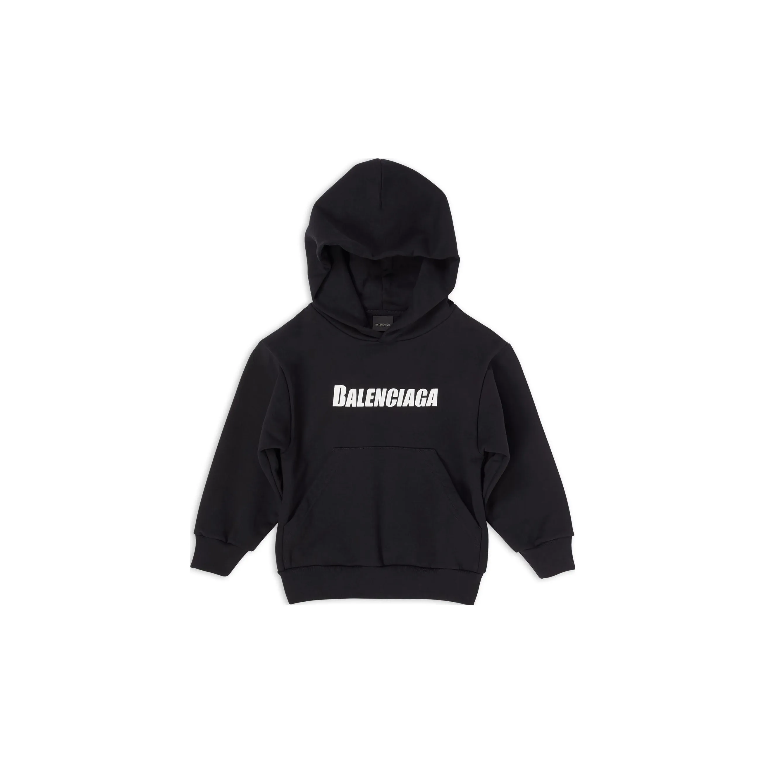 Balenciaga Свитшот FW22 Стандартный крой Черный Детский