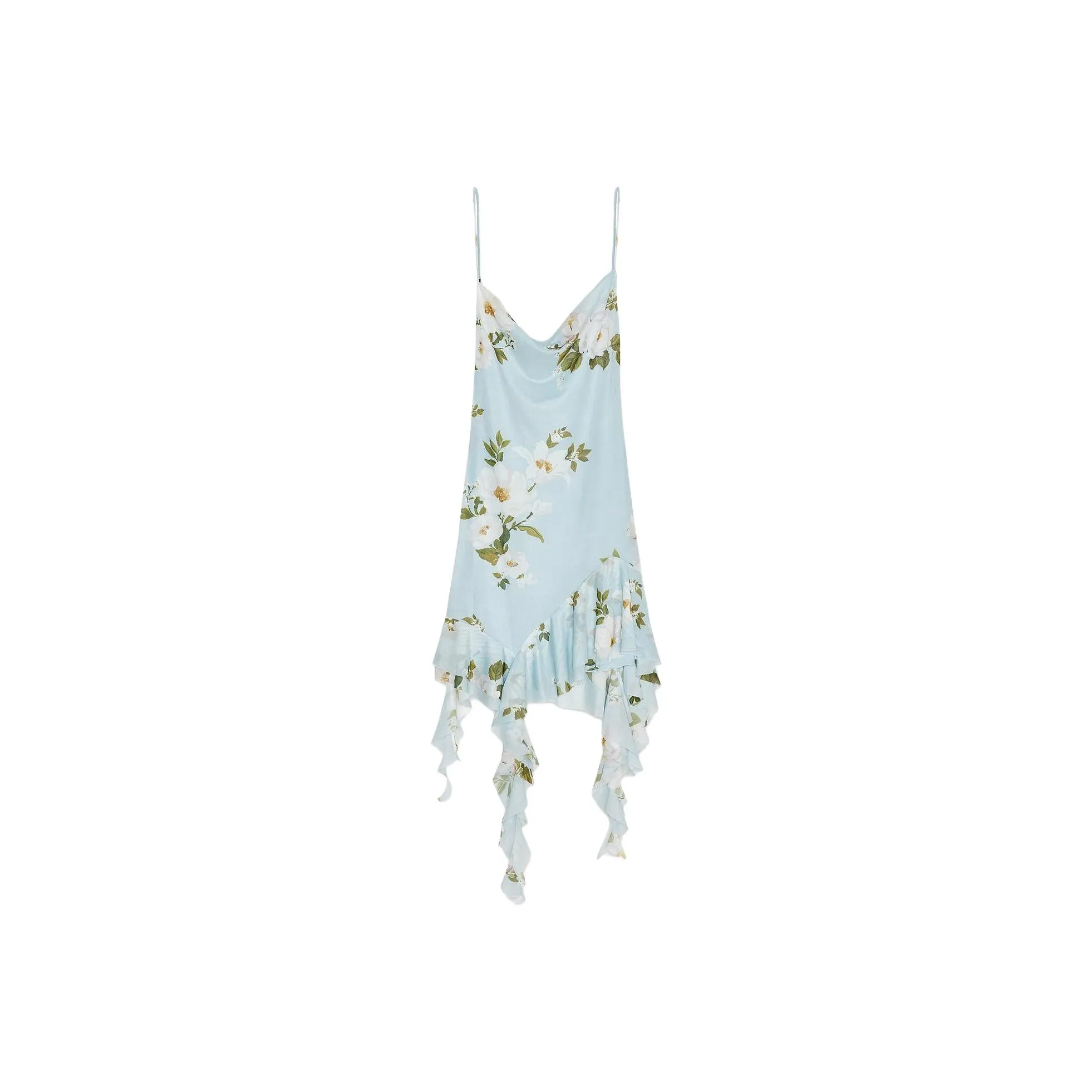 ZARA Slip Dresses Women's Blue