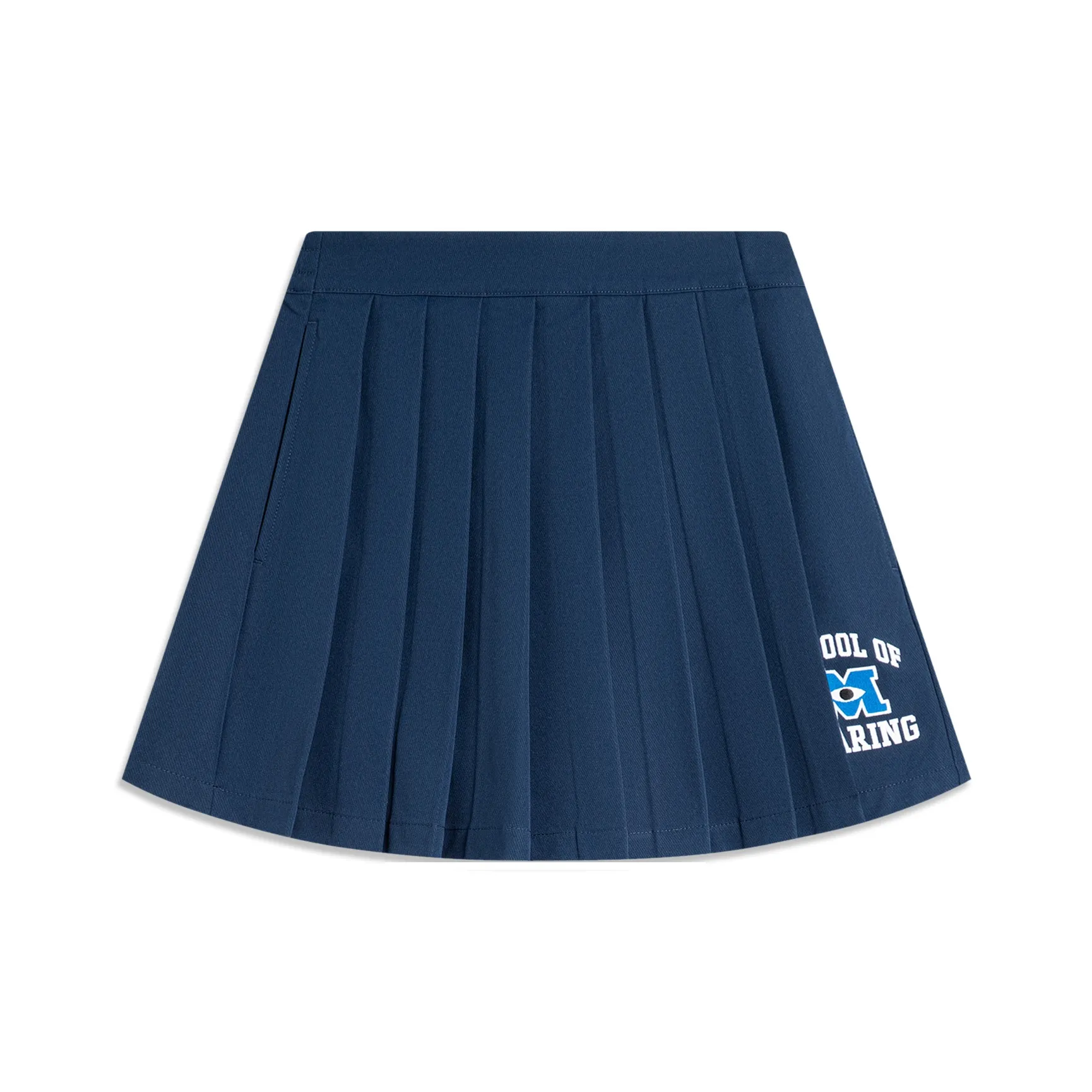 LINING x DISHINIGUAISHOUDAXUE LIANMINGKUAN Disney Повседневные шорты Женские Темно-прусский синий