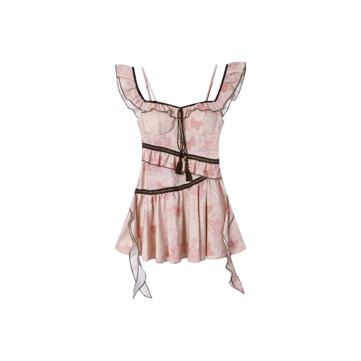 MO VOICE Slip Платье Женское Розовое
