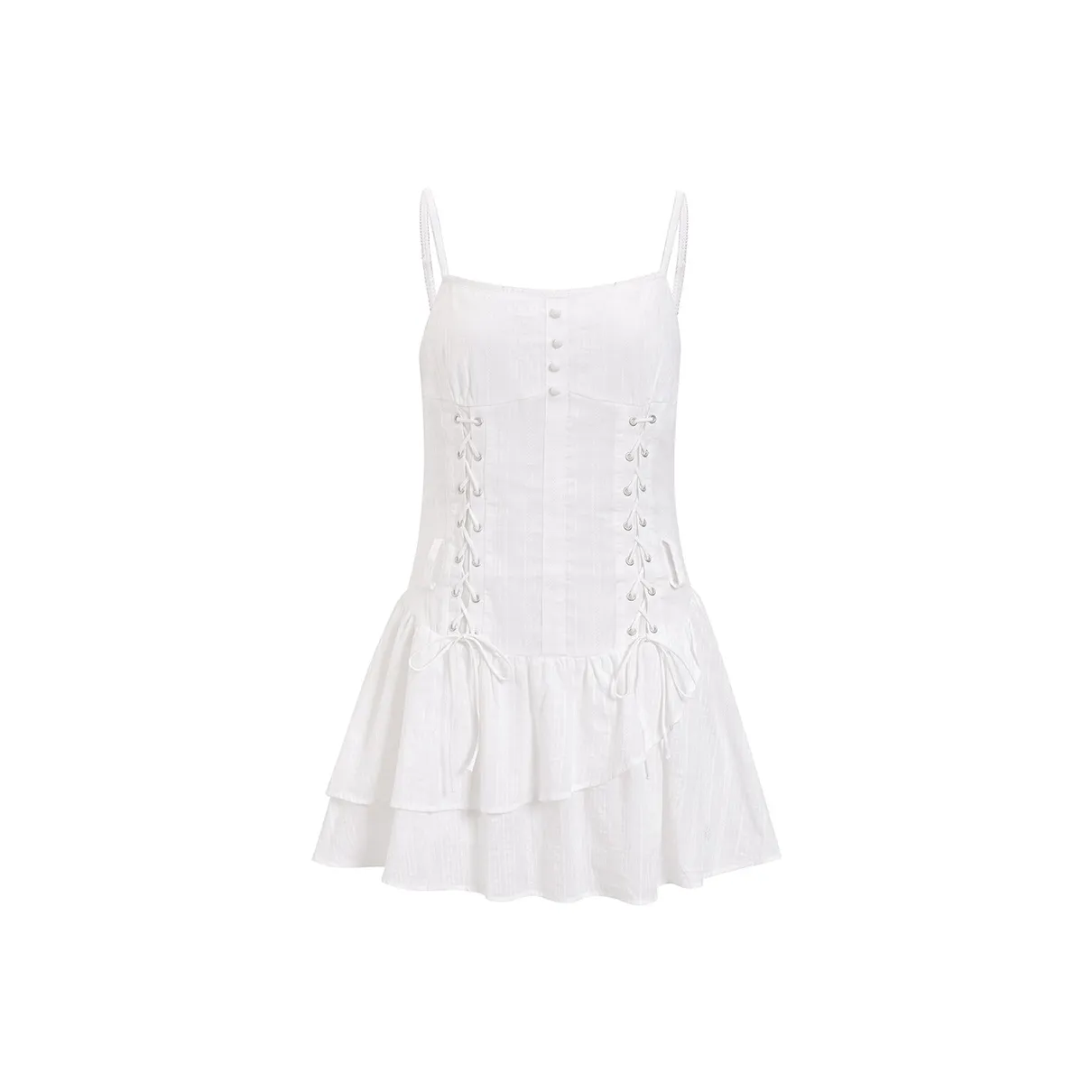 Ariseism Slip Платье Женское Белое