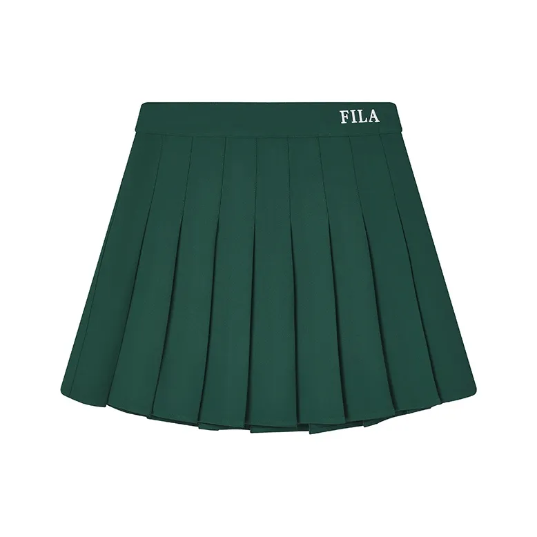 FILA ORIGINALE SS24 Повседневные короткие юбки Женские Темный лес Зеленый