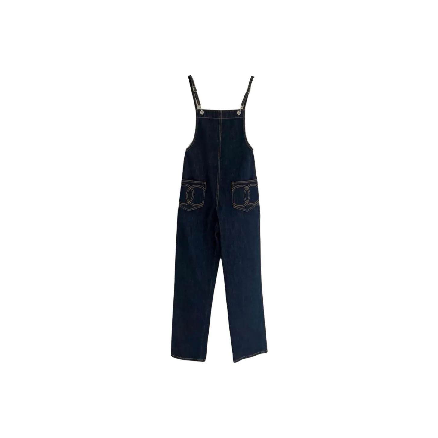 CHANEL Jumpsuits Women's Blue