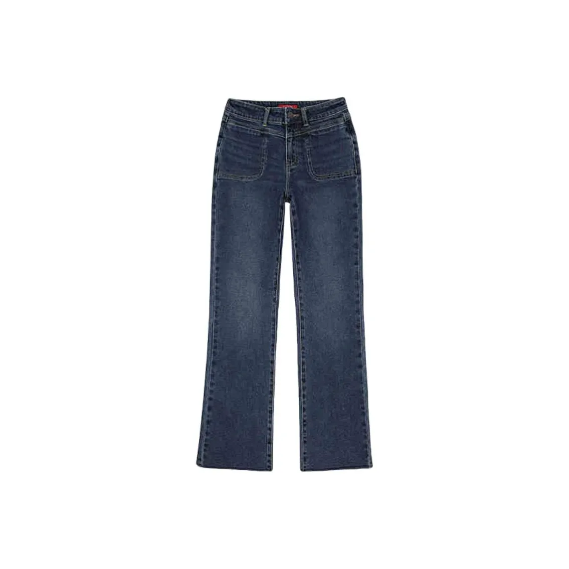 GUESS Женские джинсы темно-синего цвета