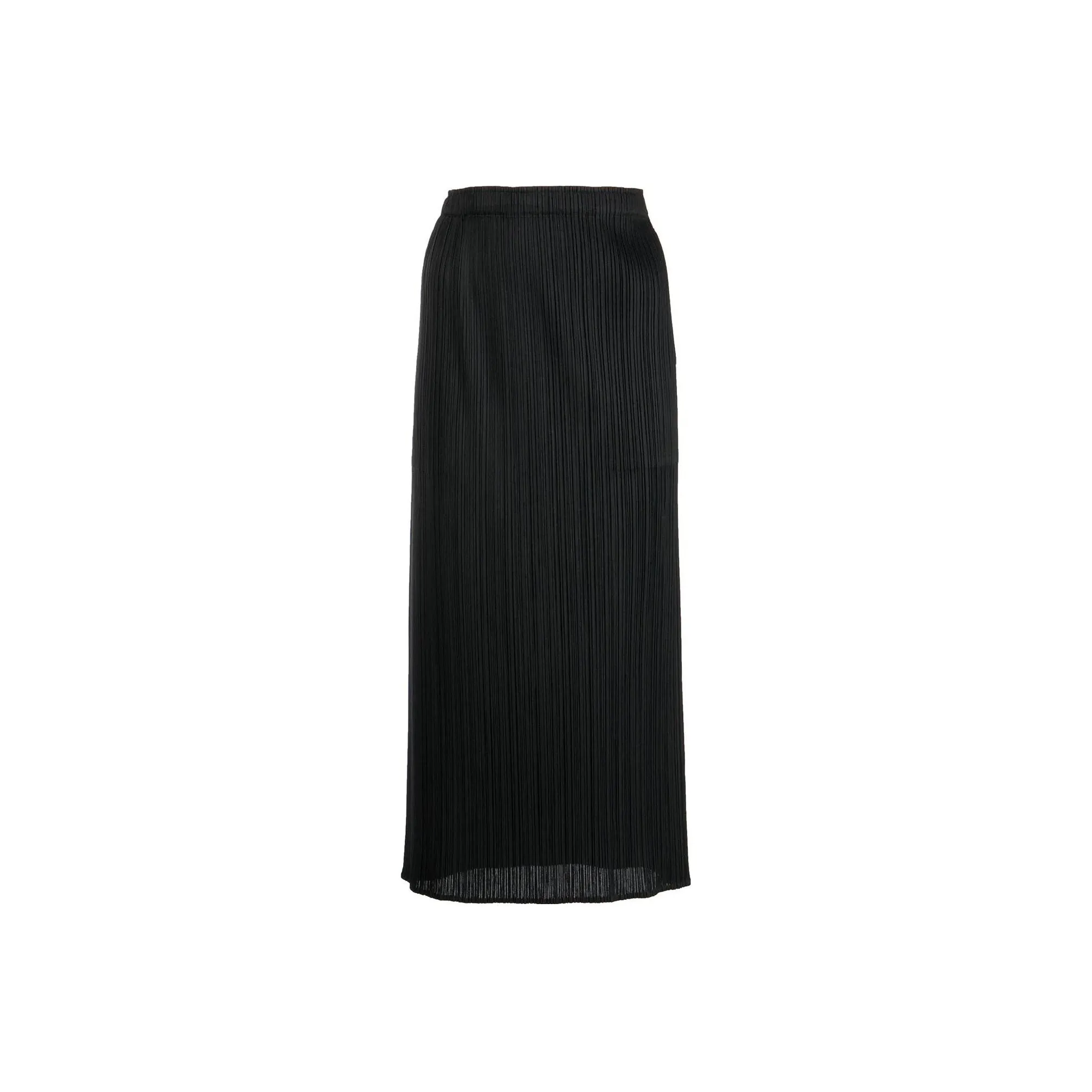 PLEATS PLEASE ISSEY MIYAKE Casual Long Skirts Women's Black