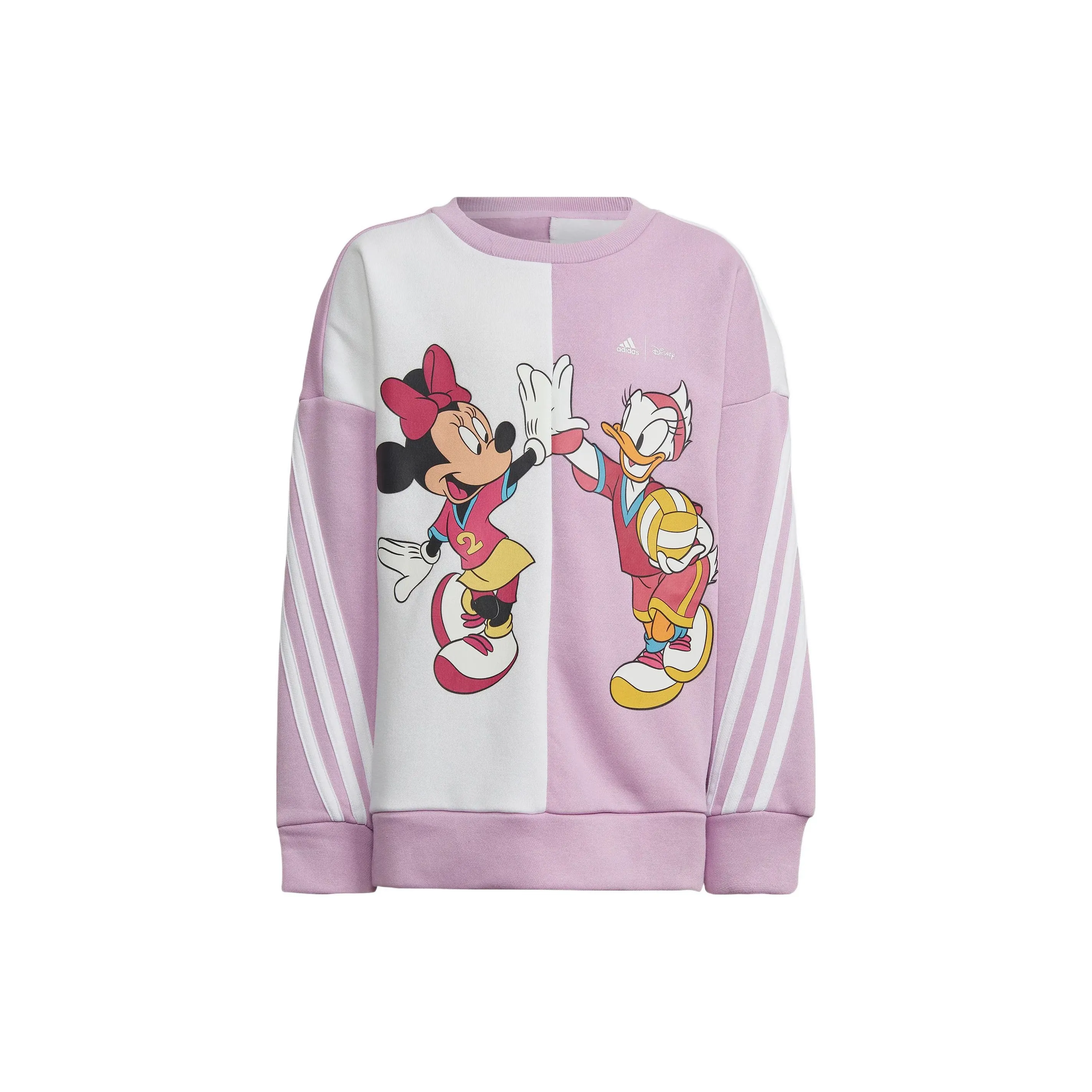 Adidas x Disney Свитшот Розовый Белый Подростки