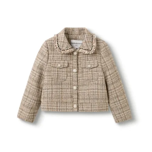 Balabala Premium Белый кофейный тон 00415 Kids Куртки