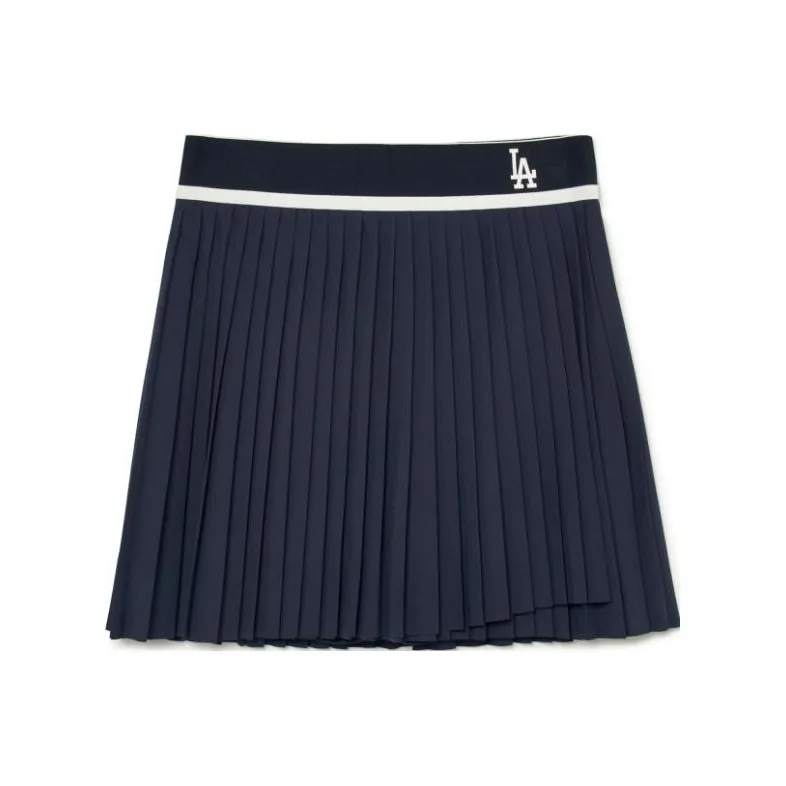 MLB Темно-синие Женские Повседневные Короткие Юбки