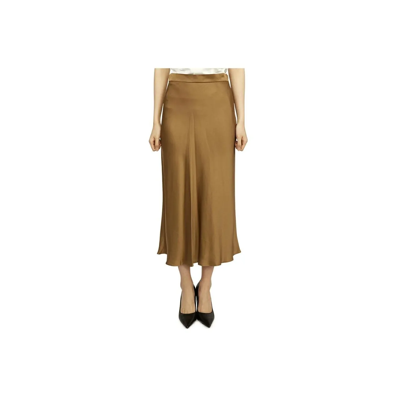 MaxMara Повседневные короткие юбки Женские Золото