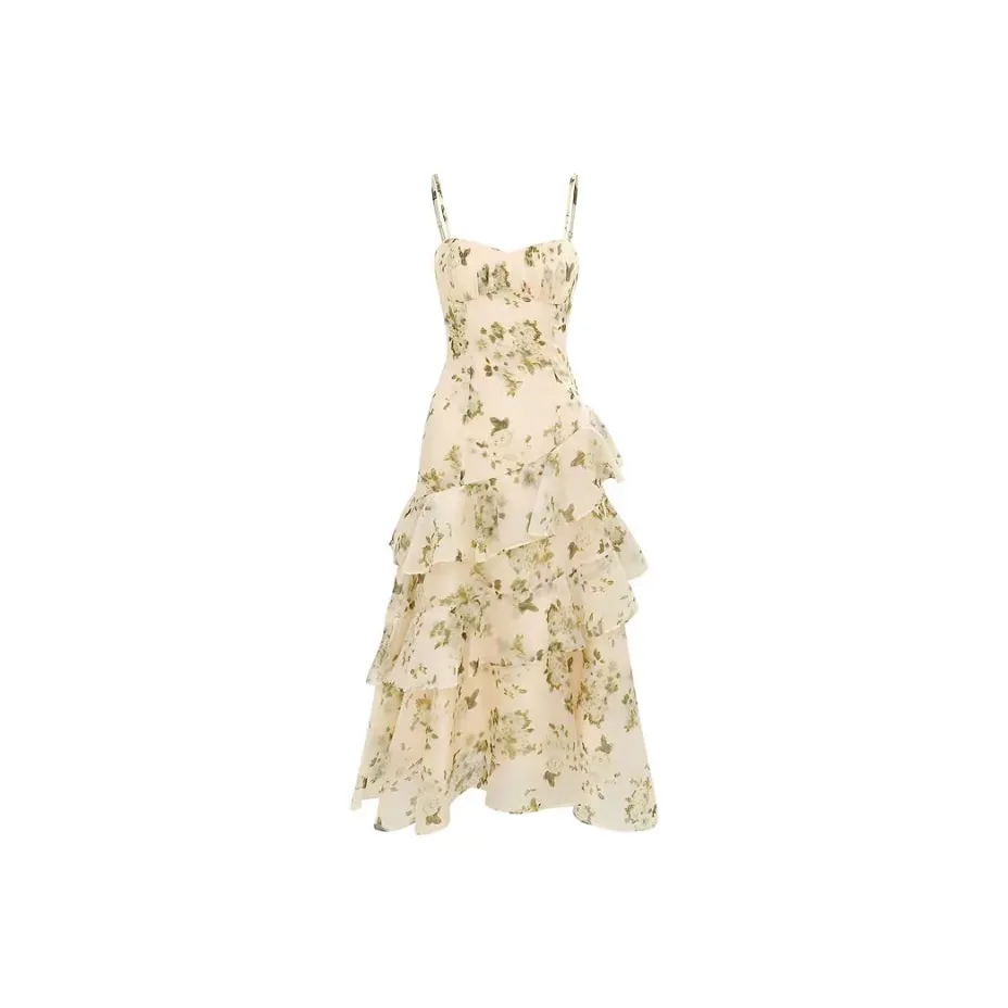 PUREIDOL Slip Платье Женское Желтое