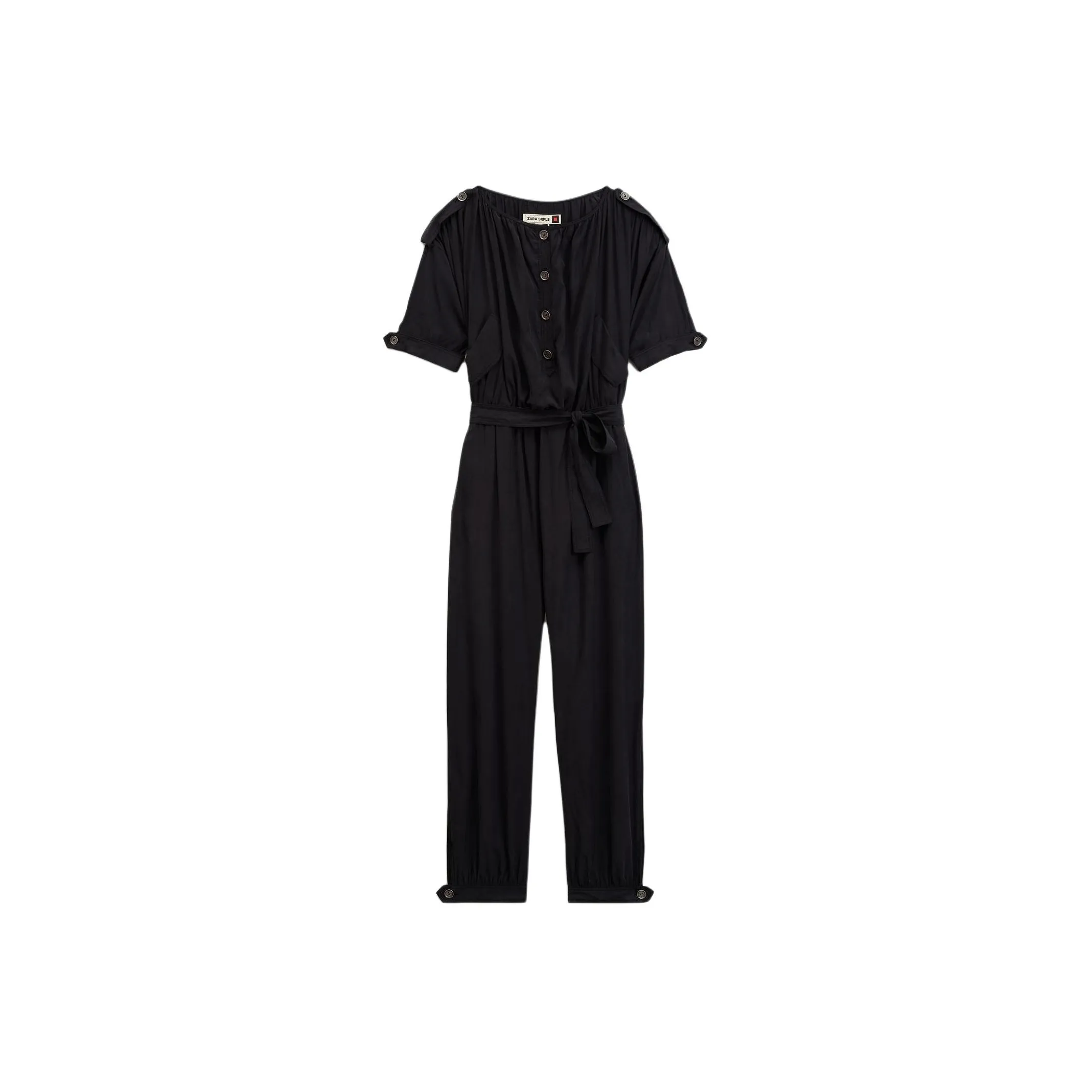 ZARA Черные Женские Комбинезоны