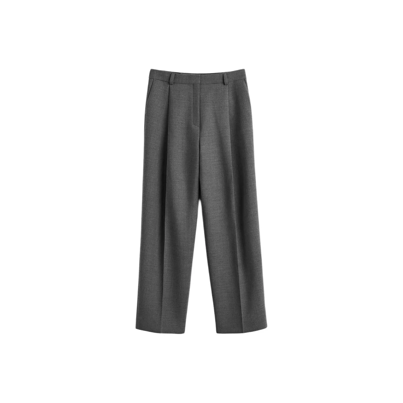 Totême High Waisted Tapered Leg Trousers