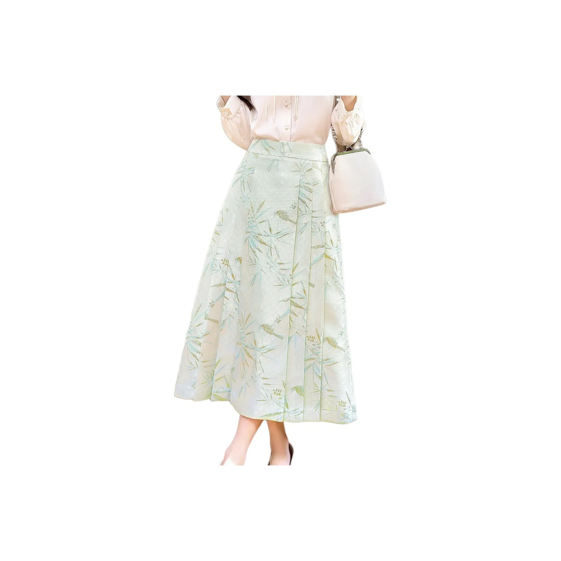 Like the age of water Long Sleeved Dresses Women's Blue
