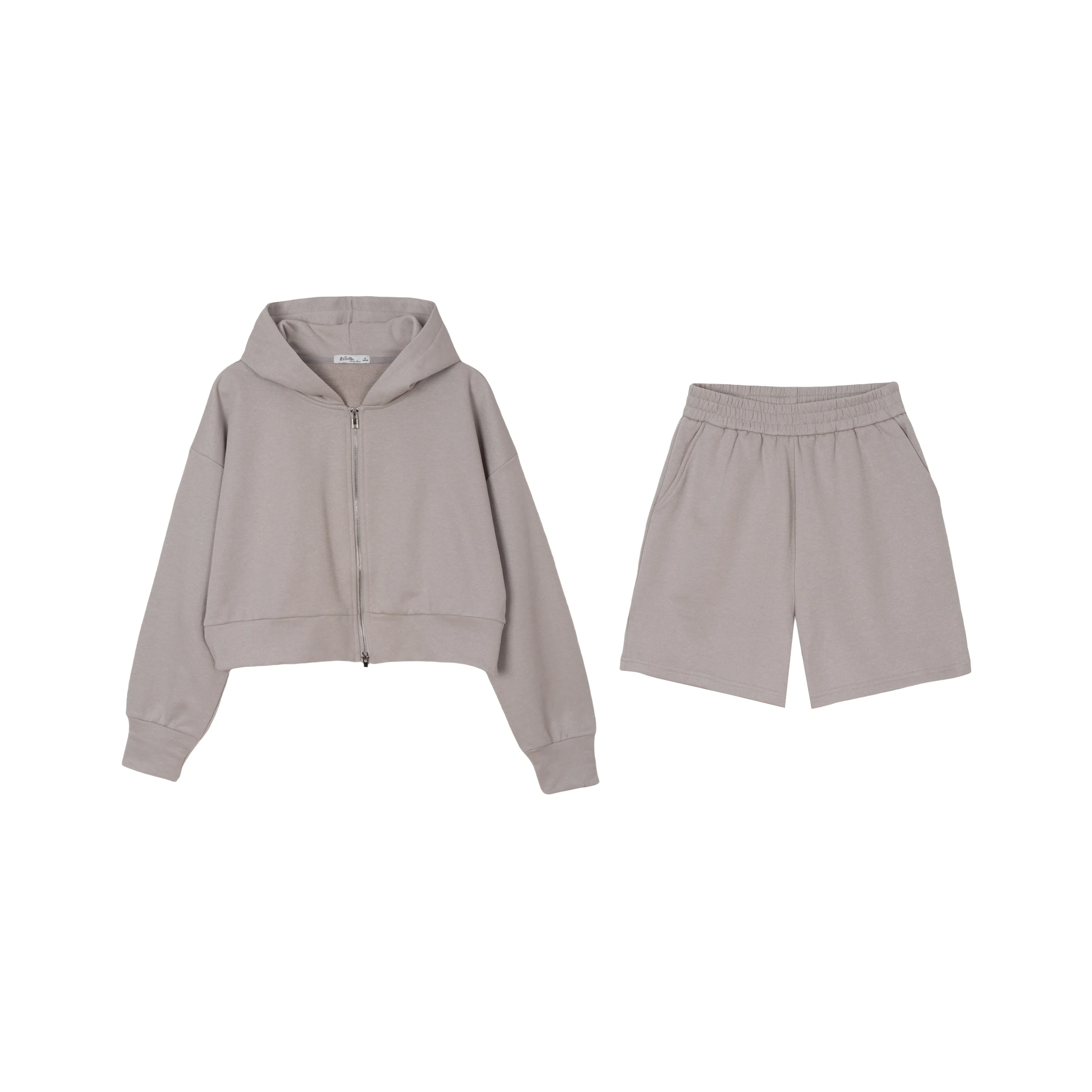 FAWENXIANGZI Повседневный костюм женский серый