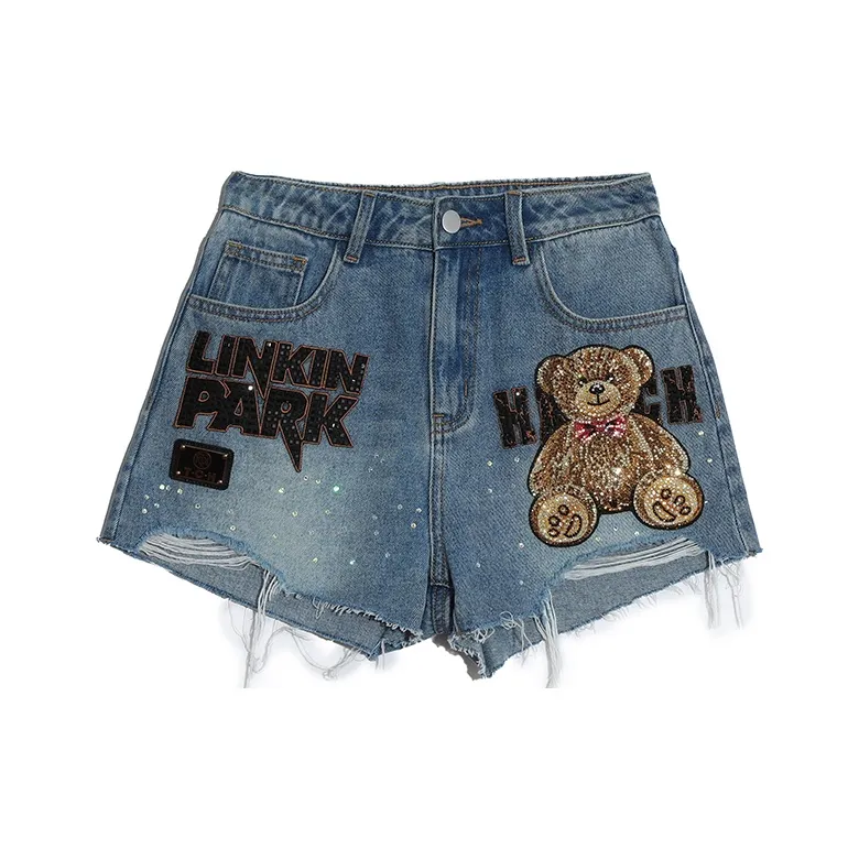 TCH Синие Женские Джинсовые Шорты