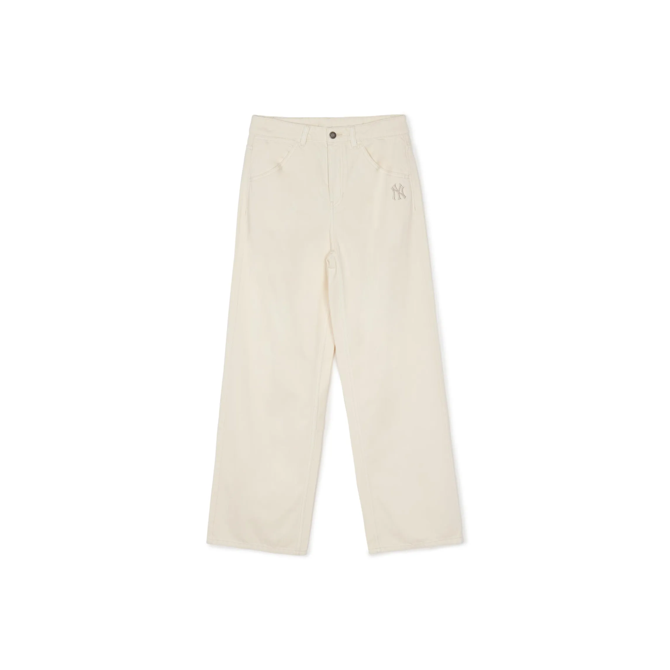 MLB New York Yankees Denim Collection Jeans Women's Cream