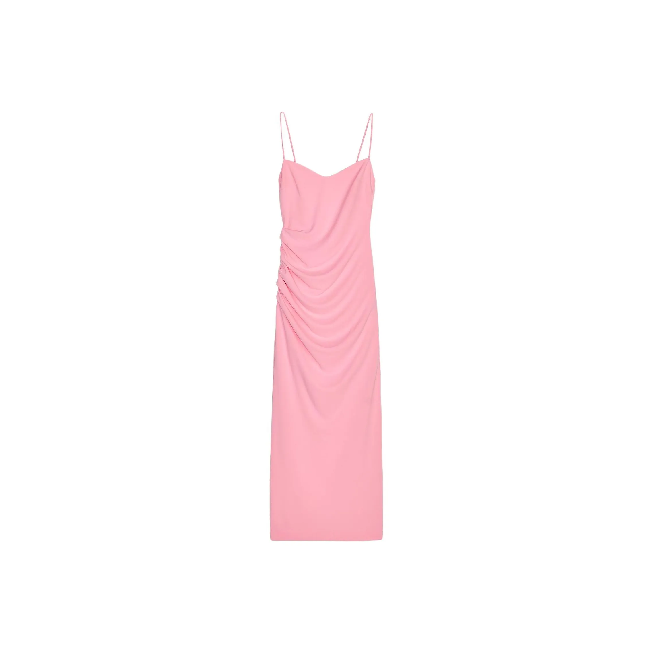ZARA Slip Dresses Women's Pink