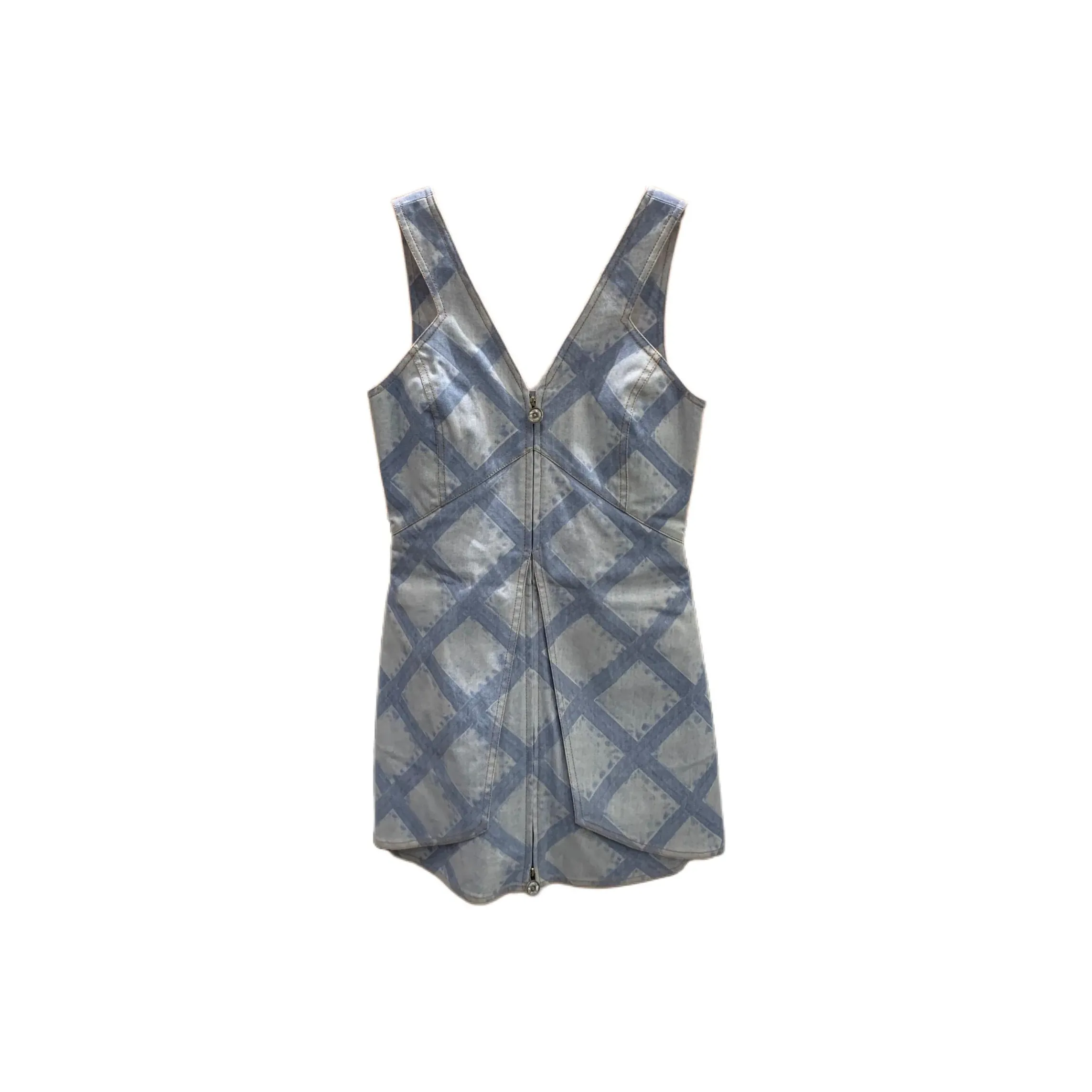 CHANEL 20M Beach Collection Slip Dress Women's Blue