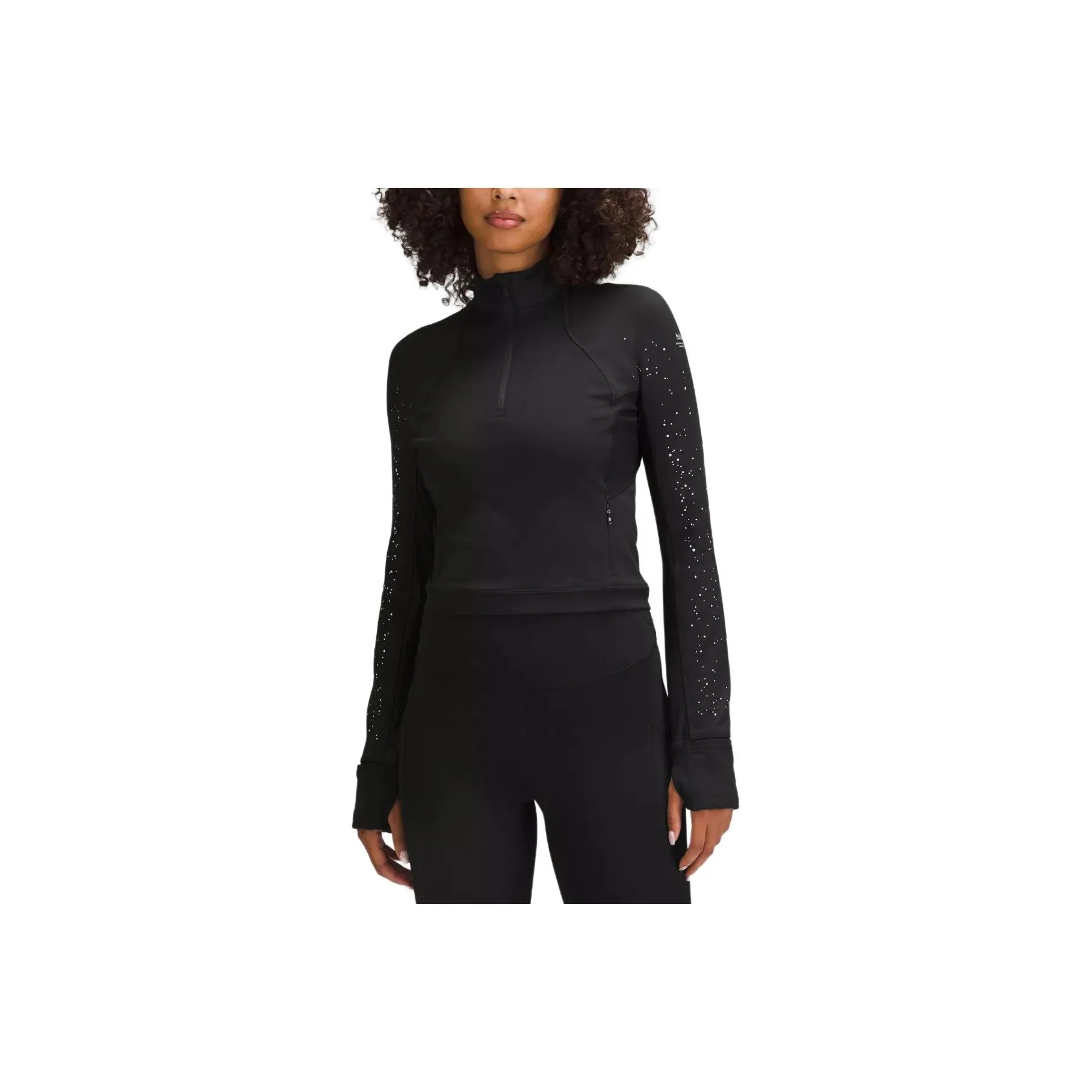 lululemon IT'S RuluReflective Half Спортивная одежда Женская Черная