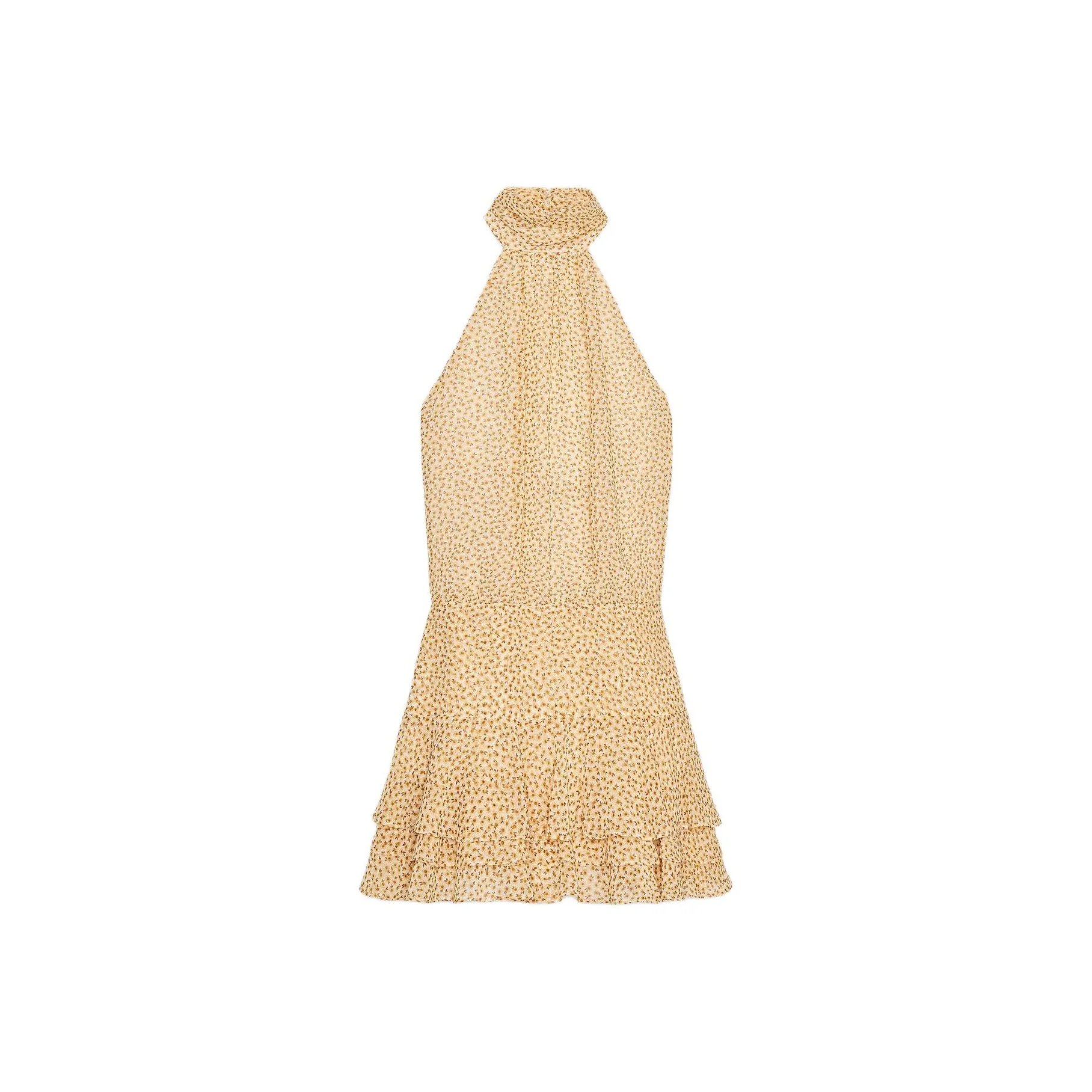 ZARA Slip Dresses Women's Yellow