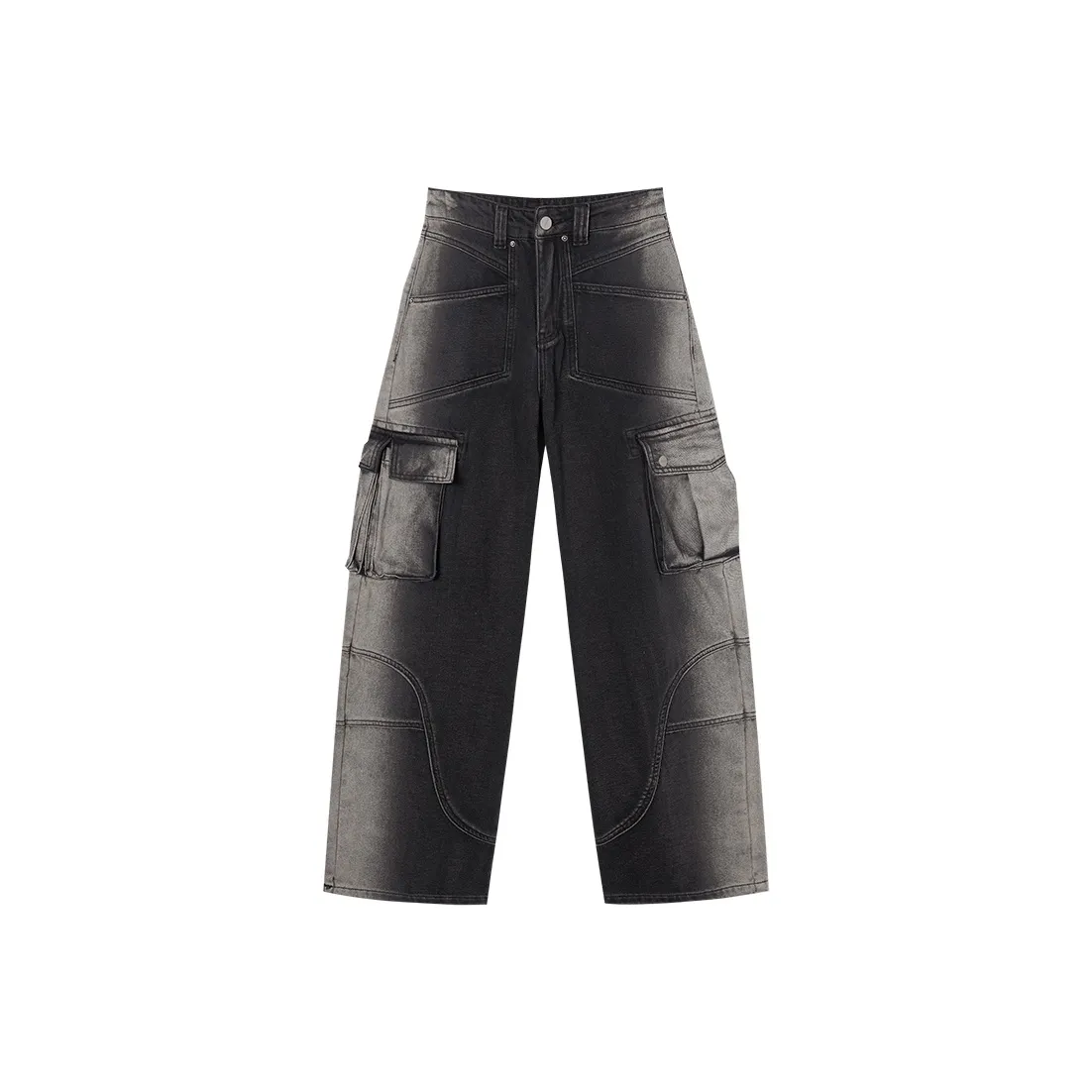 EPTISON WOMAN Jeans Women's Washed Denim Black