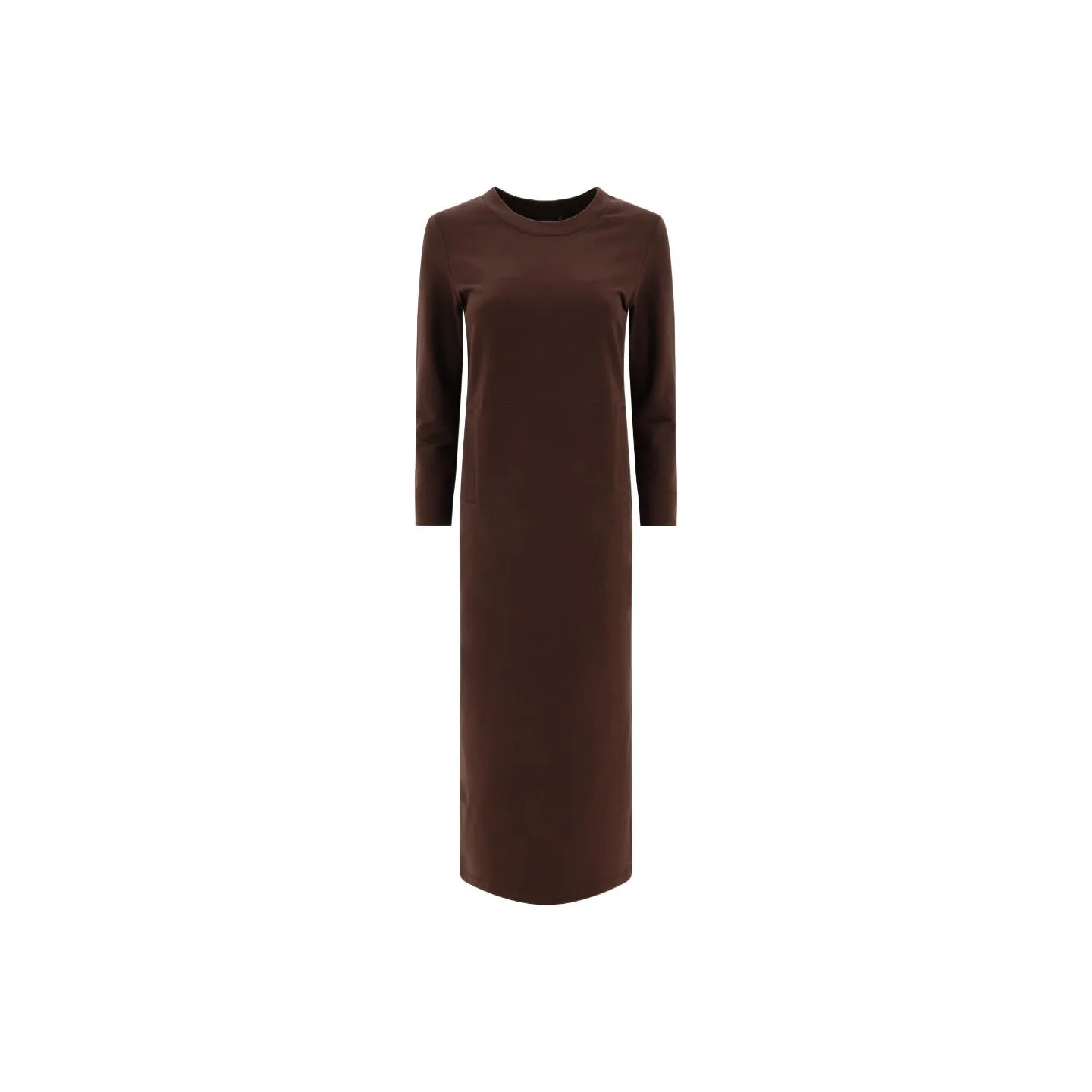 NORMA KAMALI Long sleeved Maxi T shirt dress