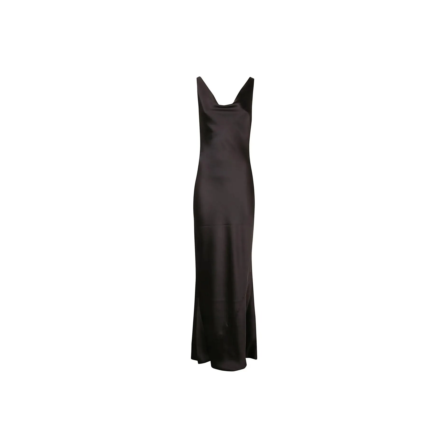 NORMA KAMALI Cowl neck Satin Gown
