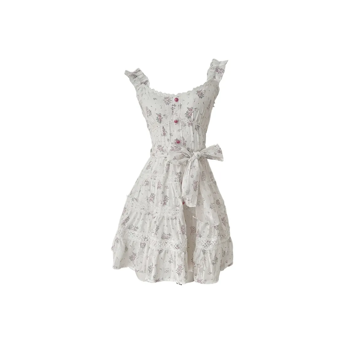 Icicofficial Slip Платье Женское Цветочное