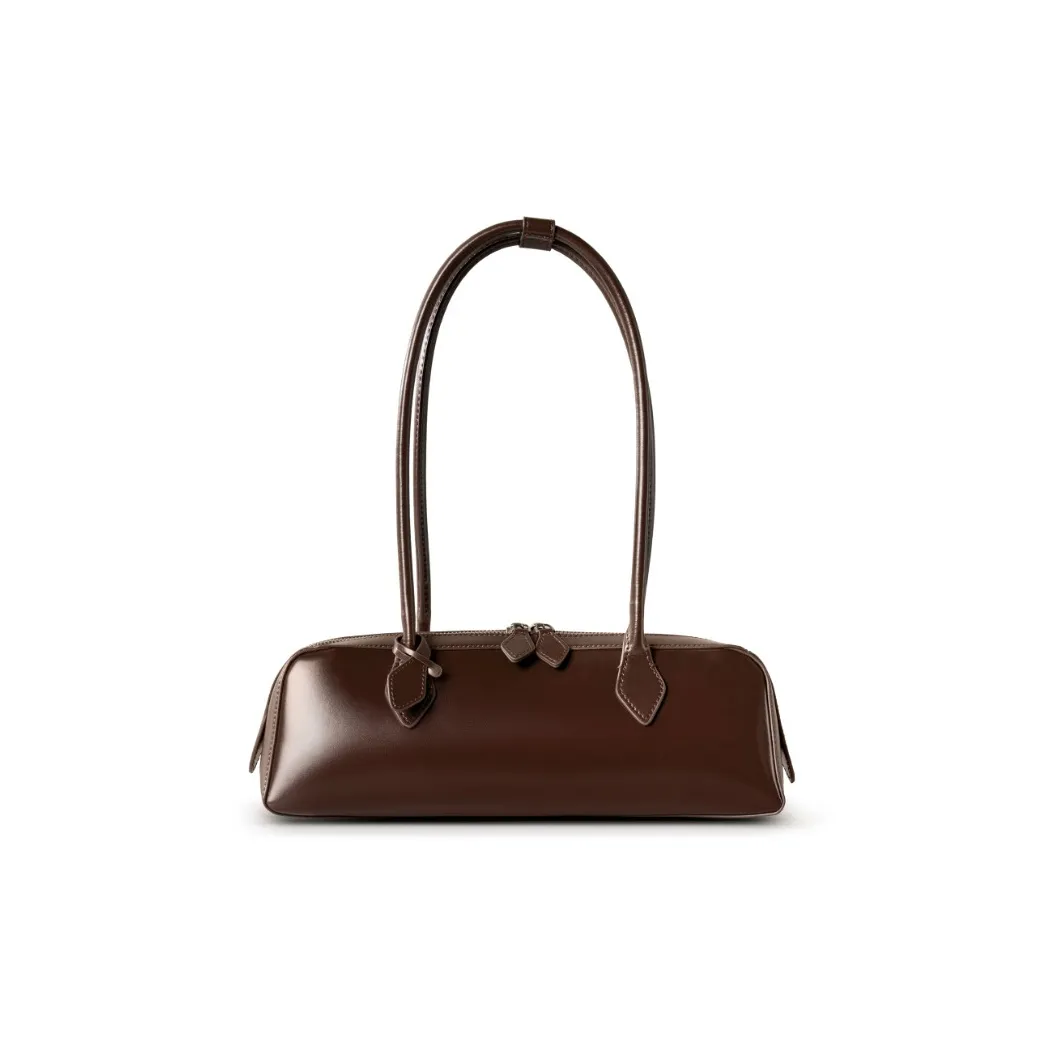 Bullrun Коровья кожа Багетная сумка Сумка через плечо Женская Многоцветная