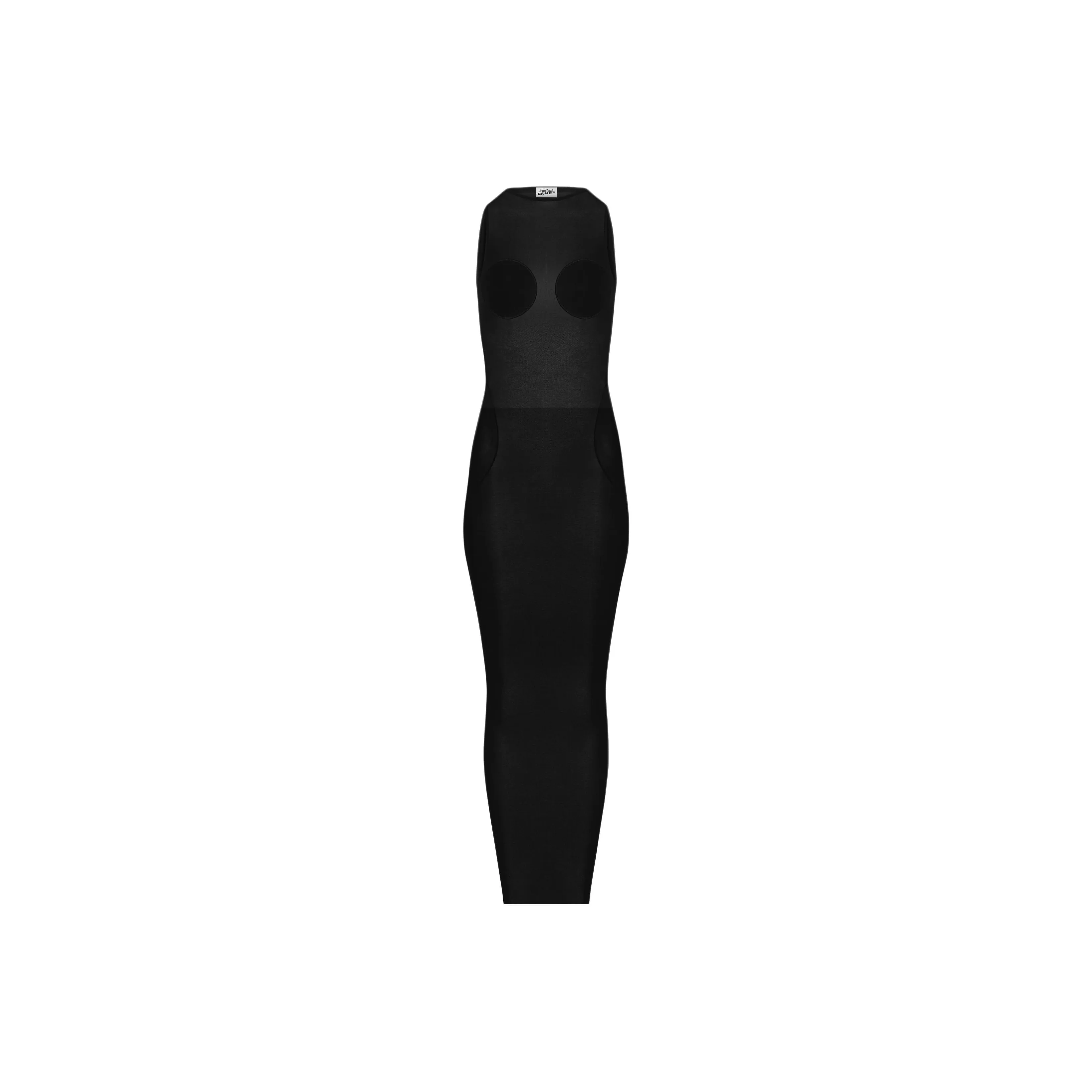 Jean Paul Gaultier Conical Tulle Maxi Dress