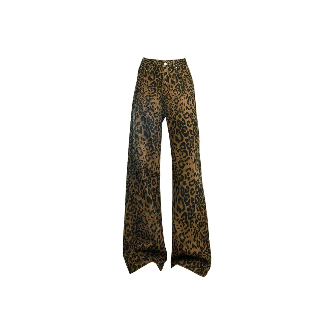 TLONELY1 Jeans Women's Leopard Print