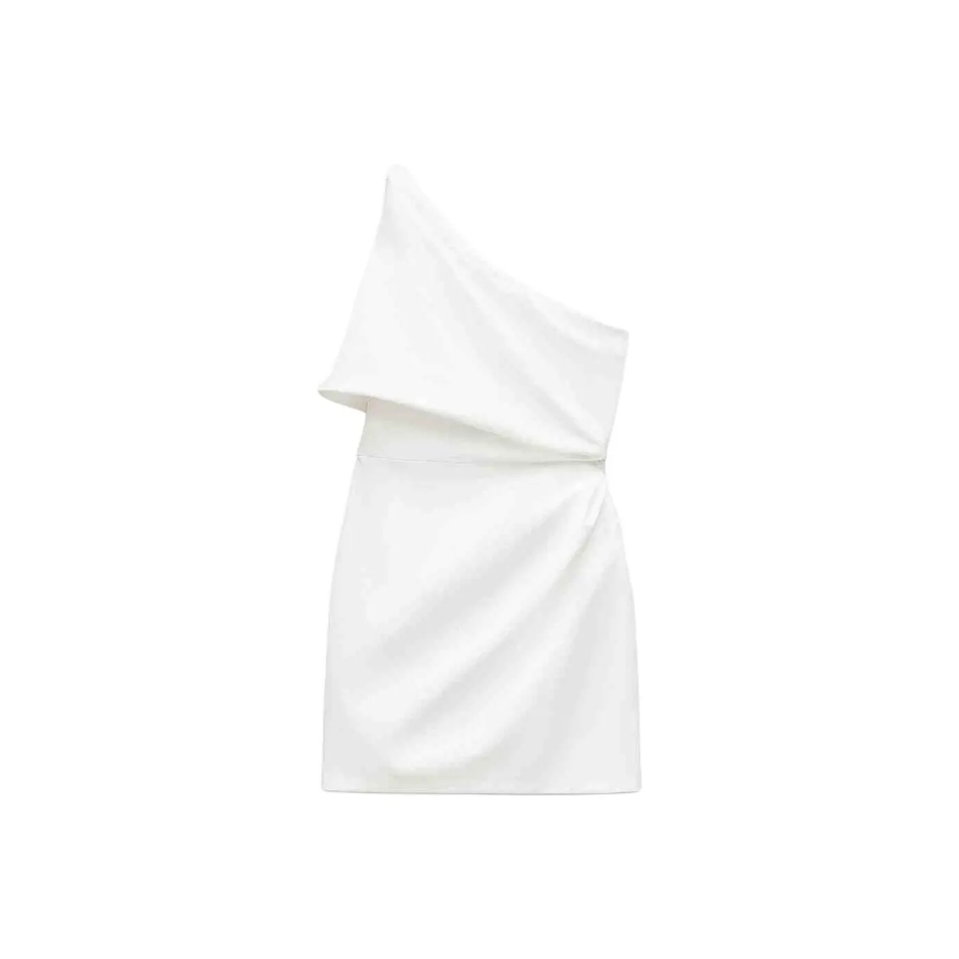 ZARA ZW Series Sleeveless Dress Women's White