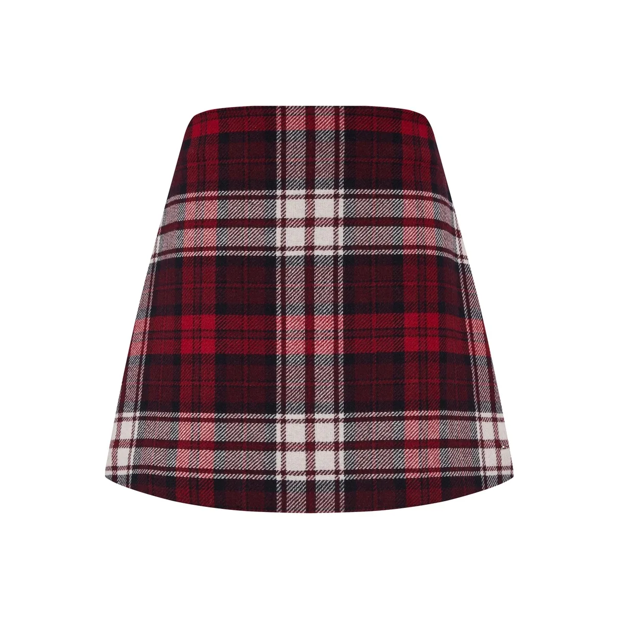 Юбка A-силуэта Tommy Hilfiger женская красная в клетку