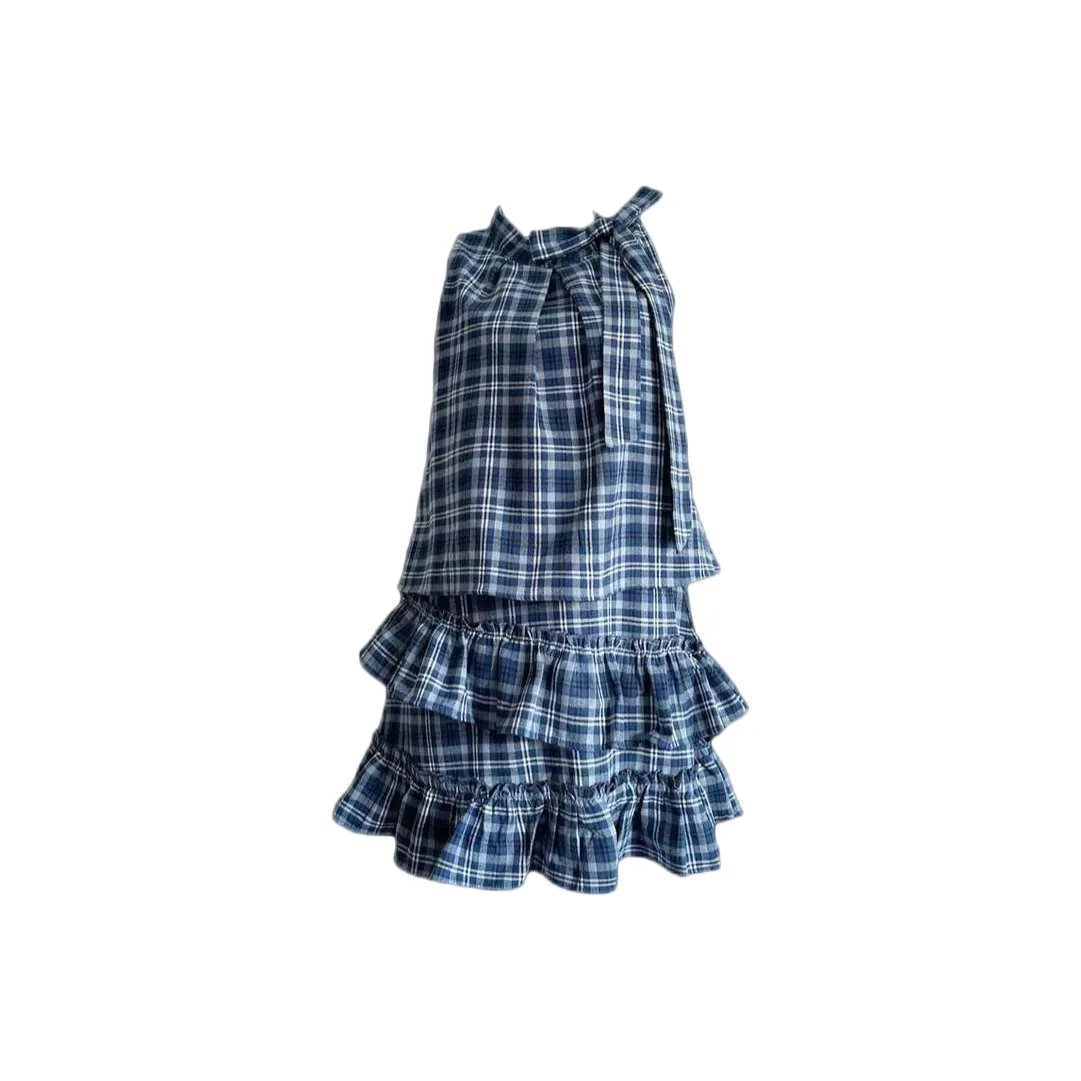 ABBY GODDESS Slip Платье Женское Королевский Синий