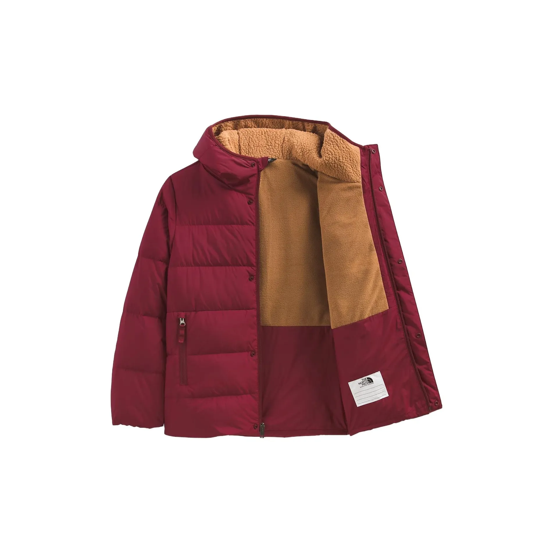 THE NORTH FACE Пуховый жилет Красный Детский