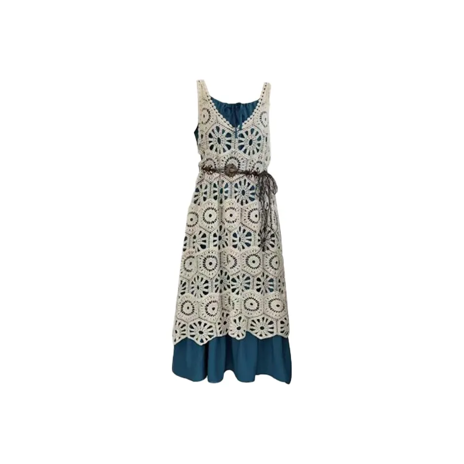 CANTALOVE Slip Платье Женское Синее